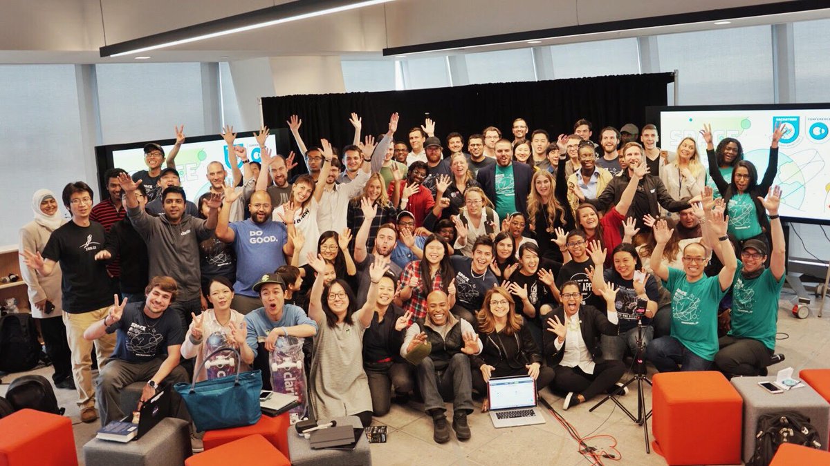 SpaceApps's tweet image. A global view of what transpired at the world’s biggest hackathon this weekend #SpaceApps: 2017.spaceappschallenge.org/blog/worlds-la…