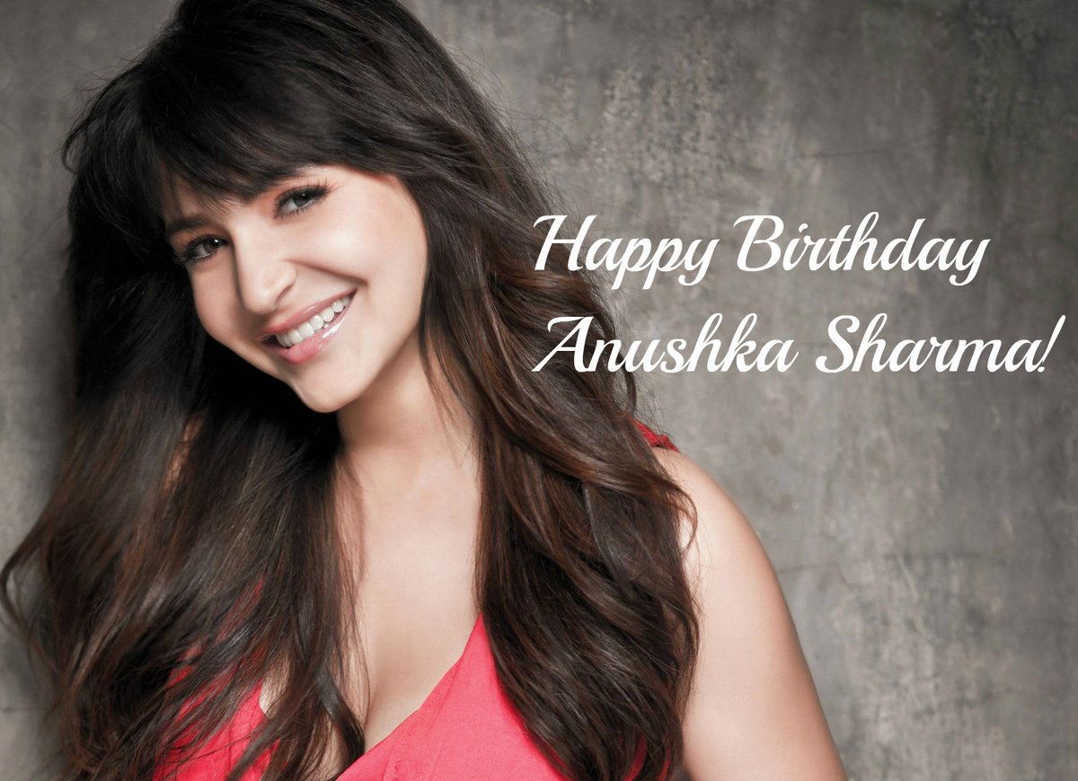 Here\s wishing the beautiful Anushka Sharma, a very happy birthday! May you shine higher than ever. 