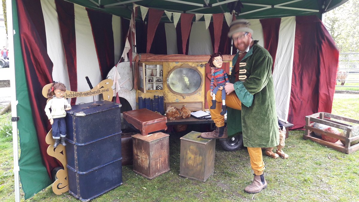 Come and meet the puppets <a href="/BuxSpringFair/">Buxton Spring Fair</a>. On the slopes