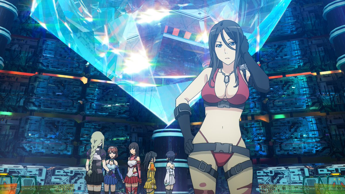 スクールガールストライカーズ アニメ公式 今日はココナッツ ベガの不知火ハヅキの誕生日 アニメでは椿芽の良き先輩な一面も描かれてましたね 5 24発売blu Ray Dvd3巻のデジパックはセクシーなハヅキ達が登場しますので要チェック T Co