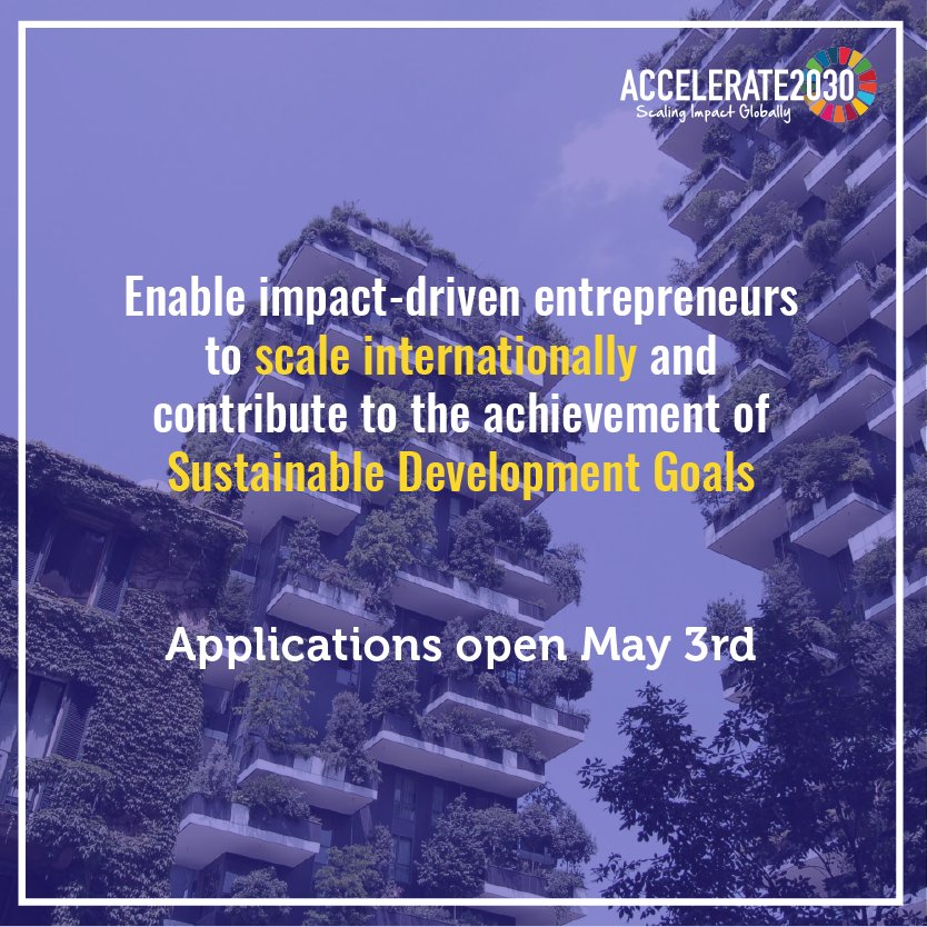 impacthubpp's tweet photo. Bring your startup to Geneva and be a part of #SGSGeneva with @Accelerate2030 Applications open in 2 days https://t.co/x1Ma1lKfMR https://t.co/yqYwLo2H4X