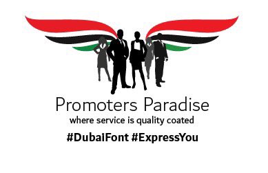 Promotevents's tweet photo. In 2015 we endorsed the Color of the flag and now the official #Dubaifont as our all new font for everyday use! #ExpressYou #UAE #دبی #UAE https://t.co/C2esog6oWB