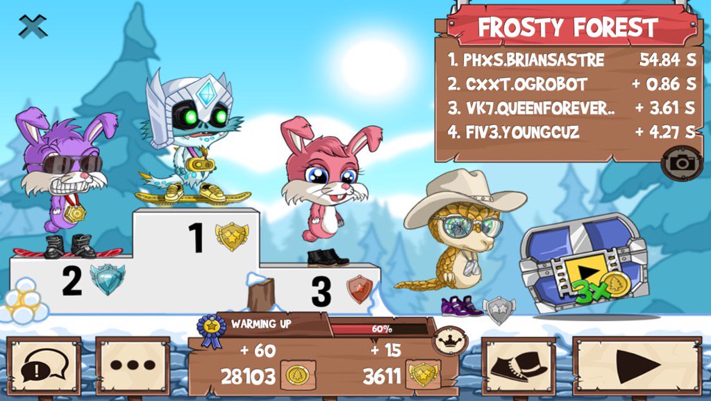 Briansastre's tweet photo. Get on my level, son! #funrun2 #OGRobot #queenforever22 #YoungCuz https://t.co/UhOBSgMzCv