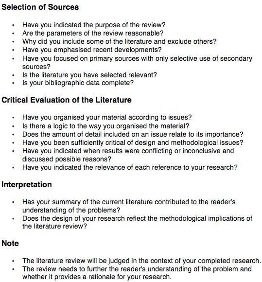 Literature review for sale