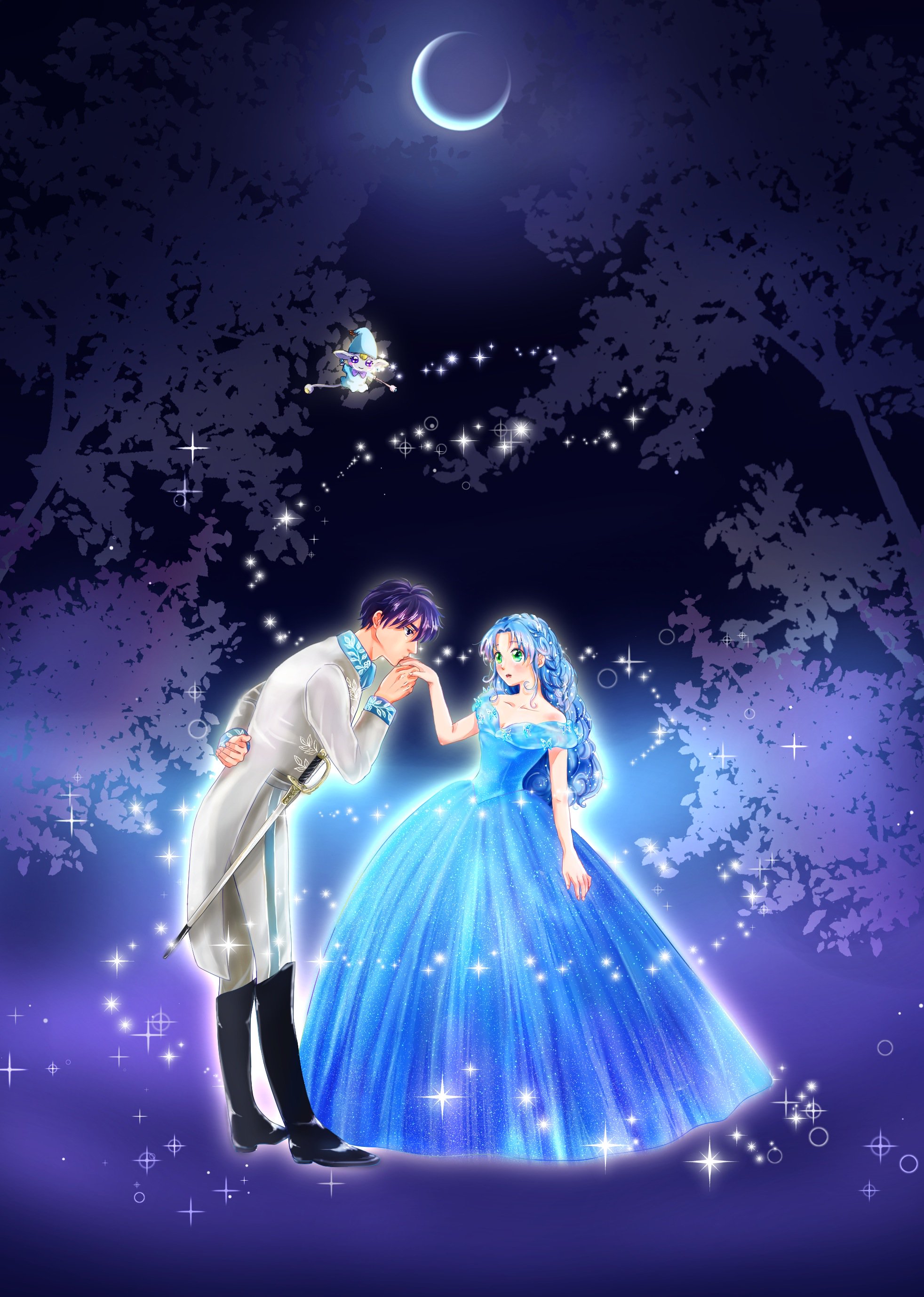 はにほ お久しぶりです 実写版シンデレラにハマって これはシンデレインを描かなくてはと思い描きました ダンスシーンは何度も観ました 王子様かっこいい T Co Bftmbpjtgt Twitter