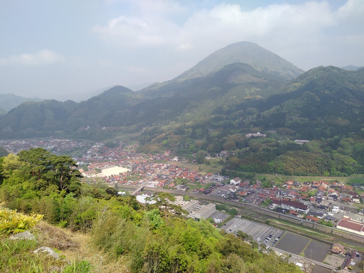 kanpapa's tweet image. よい景色。#津和野城跡