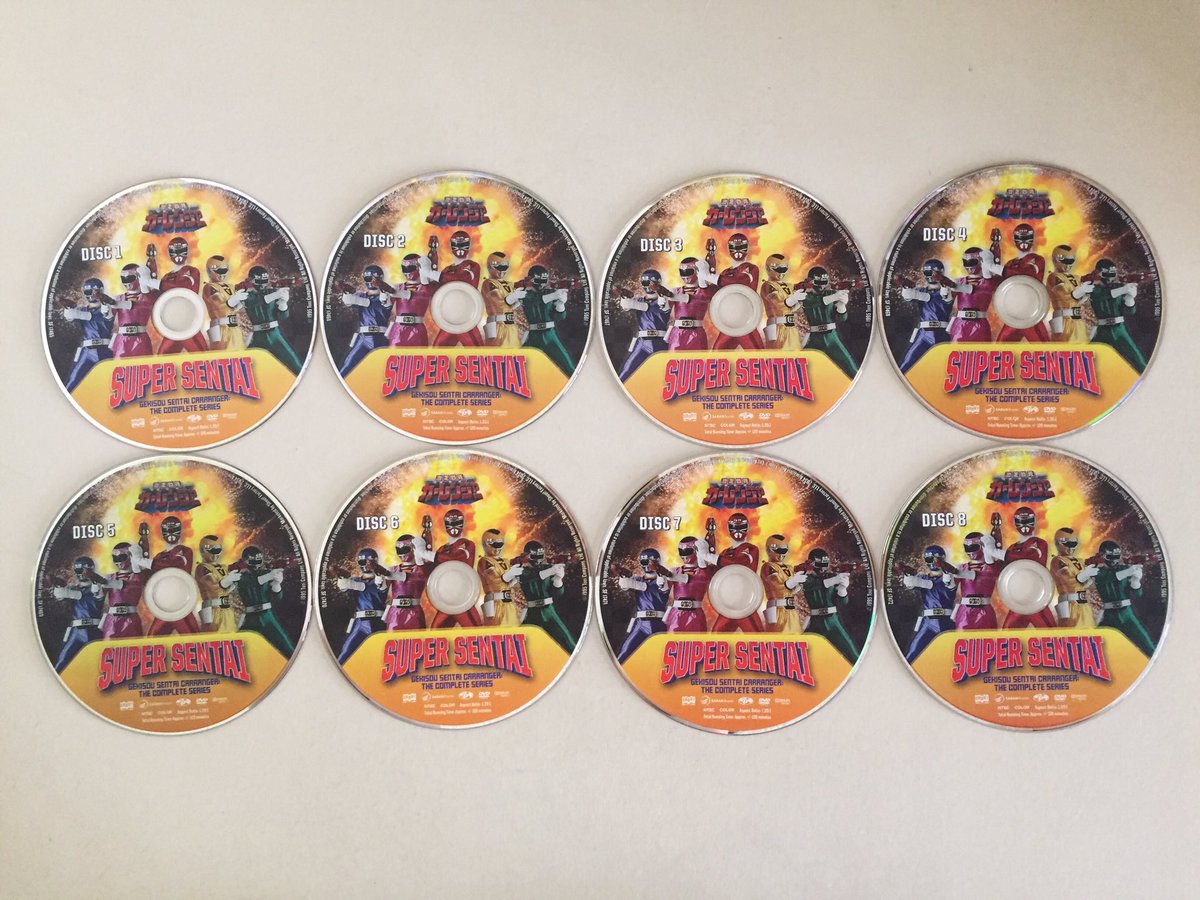 Alphapower65 Carranger And Power Rangers Turbo Dvd Shoutfactory Supersentai Powerrangers Rangerkey Prturbo