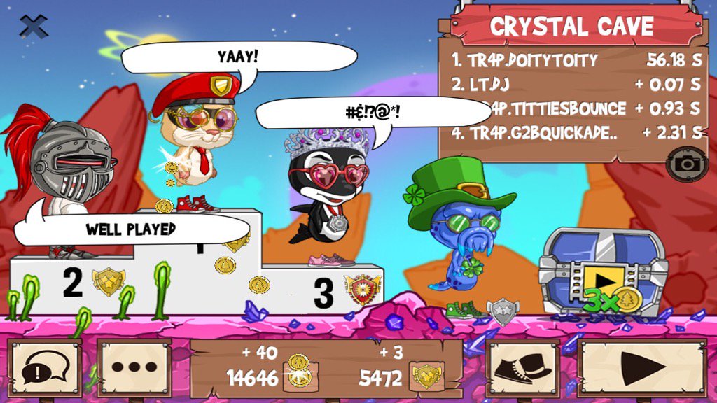 odelisandwich's tweet photo. Want to catch an L? #funrun2 #DJ #TittiesBounce #G2BQuickaDenDat https://t.co/gQo1z2Mww6