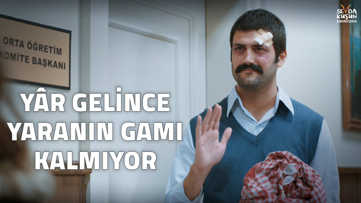 Yâr gelince, yaranın gamı kalmıyor...

#SevdaKuşunKanadında