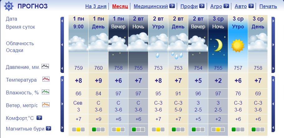 Погода в димитровграде по часам