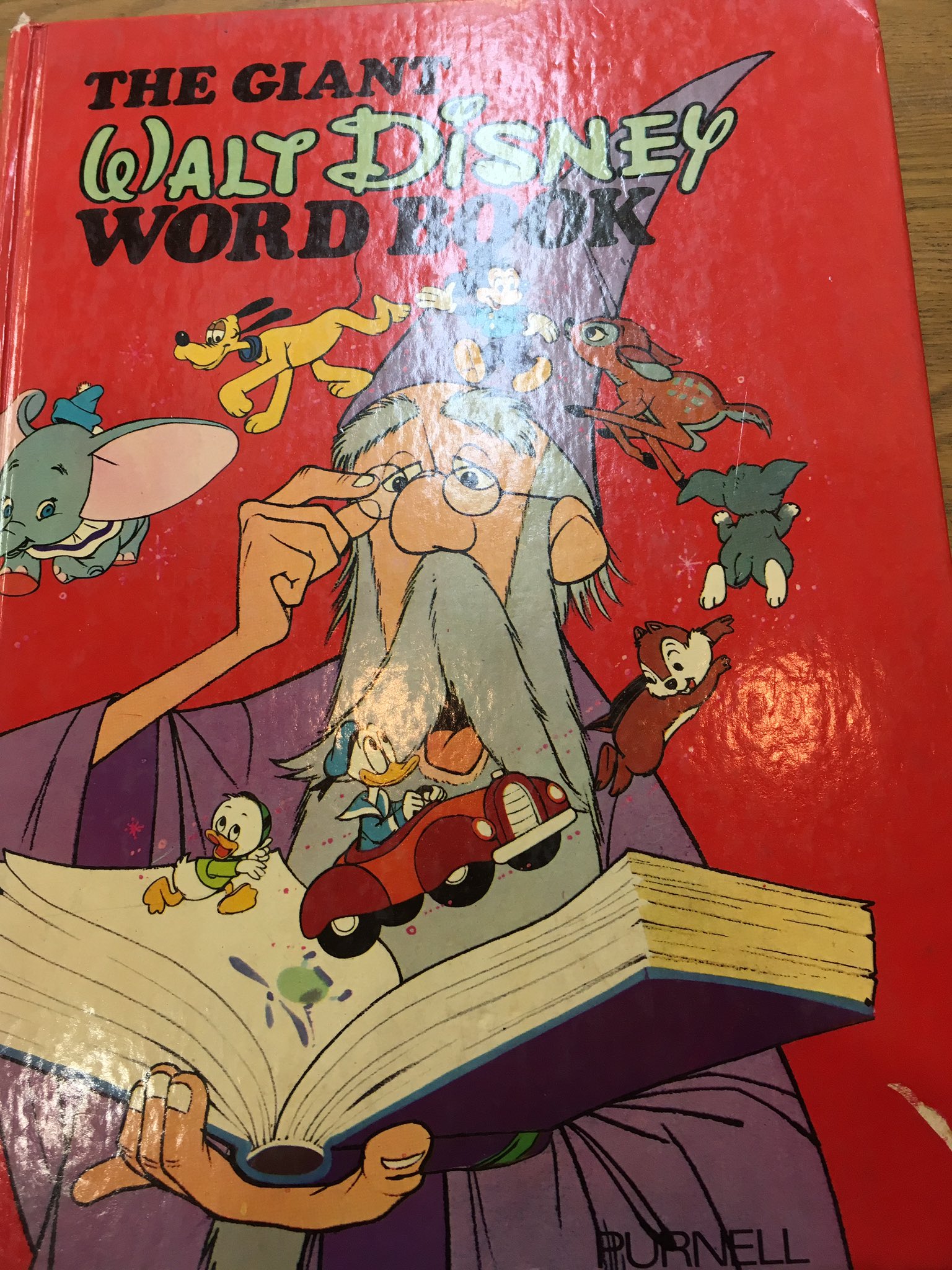 絵本・児童書 THE GIANT WALT DISNEY WORD BOOK The Giant Walt Disney Word Book(Walt Disney Productions