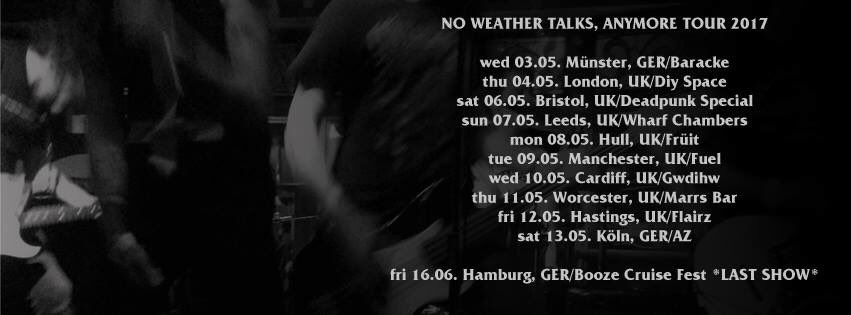Tour starts soon #noweathertalks <a href="/GunnerRecords/">Gunner Records</a> @noidearecords @DeadpunkPromo <a href="/CRVSADES/">CRVSΛDES</a>