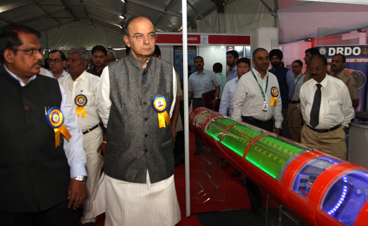 Arun Jaitley on Twitter "Inaugurating DRDO Exhibition at Metcalfe