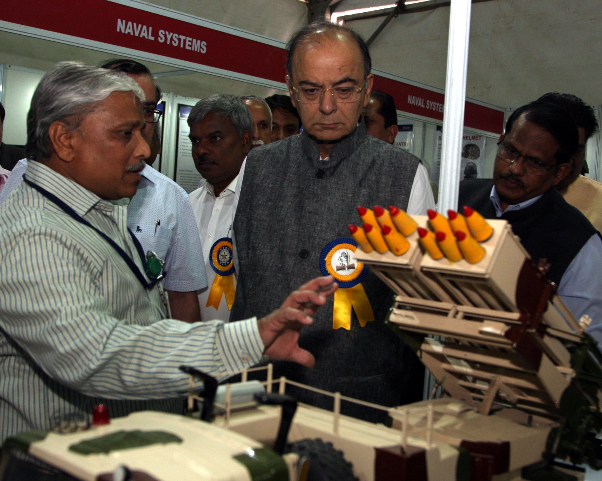 Arun Jaitley on Twitter "Inaugurating DRDO Exhibition at Metcalfe