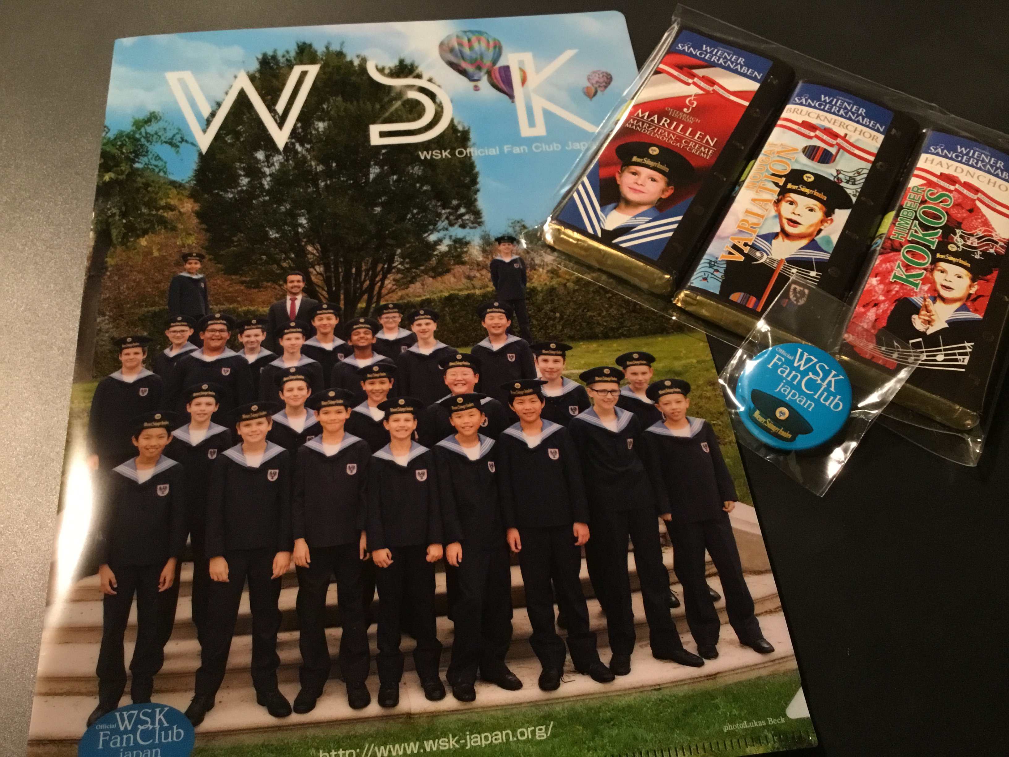 ウィーン少年合唱団　来日記念　パンフレット　直筆サイン色紙 来日70周年記念コンテンツ | ウィーン少年合唱団2025年来日公演