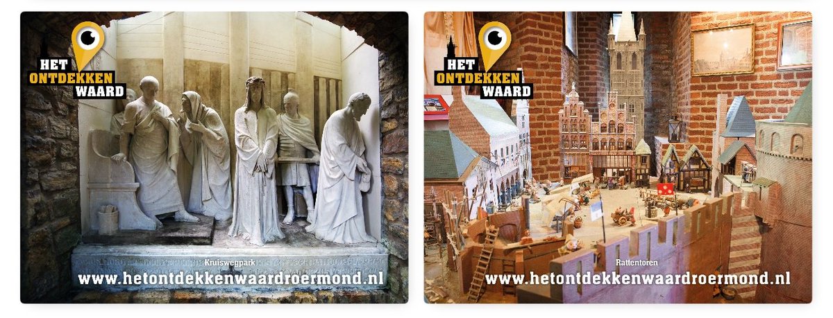 Vanaf vandaag kunt u de Rattentoren en het Kruiswegpark weer bezoeken!  #Roermond ow.ly/DKg030ampNE