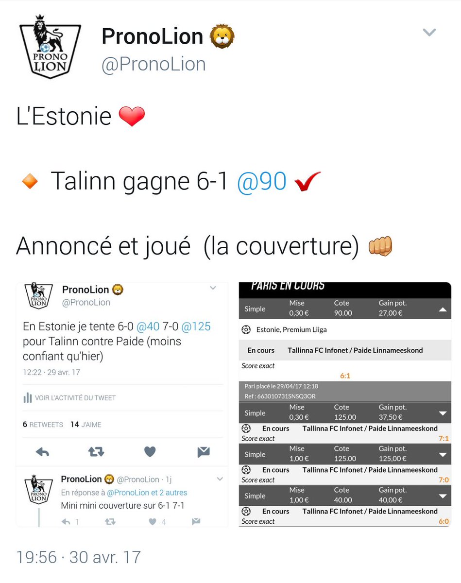 PronoLion's tweet image. Bonjour amis Estoniens  🇪🇪