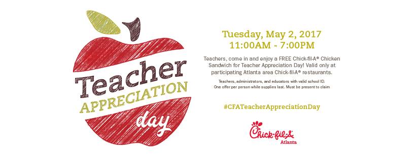 Teachers, we appreciate all you do!