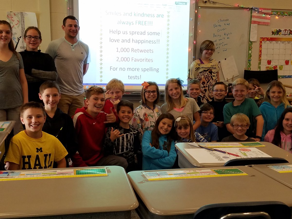 We've been talking about the power of cyber-bullying in class so let's help spread love and positivity! #SmilesAreFree #LoveYourNeighbor