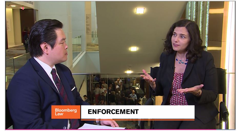 BLaw's tweet image. .@proskauer #Privacy & #CyberSecurity Practice Leader Kristen Mathews w/ @JimmyHKoo on #DataLocalization #security on.bna.com/hSJ930bk8iz