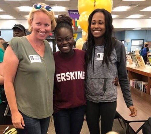PowersVBClub's tweet photo. A huge congrats to Jauhna Smith on her signing to play volleyball at Erskine College!🏐 

We are so proud of you Jauhna!
GO PVC! @Jauhna2122 https://t.co/1TmhJ3ounA