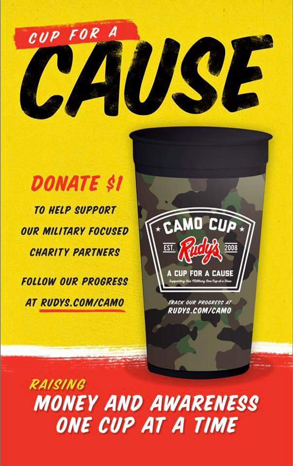 @rudysbbq has chosen FLIP as its charity partner for their May fundraiser #CupForACause at all 5 North Texas locations. Get yours TODAY!