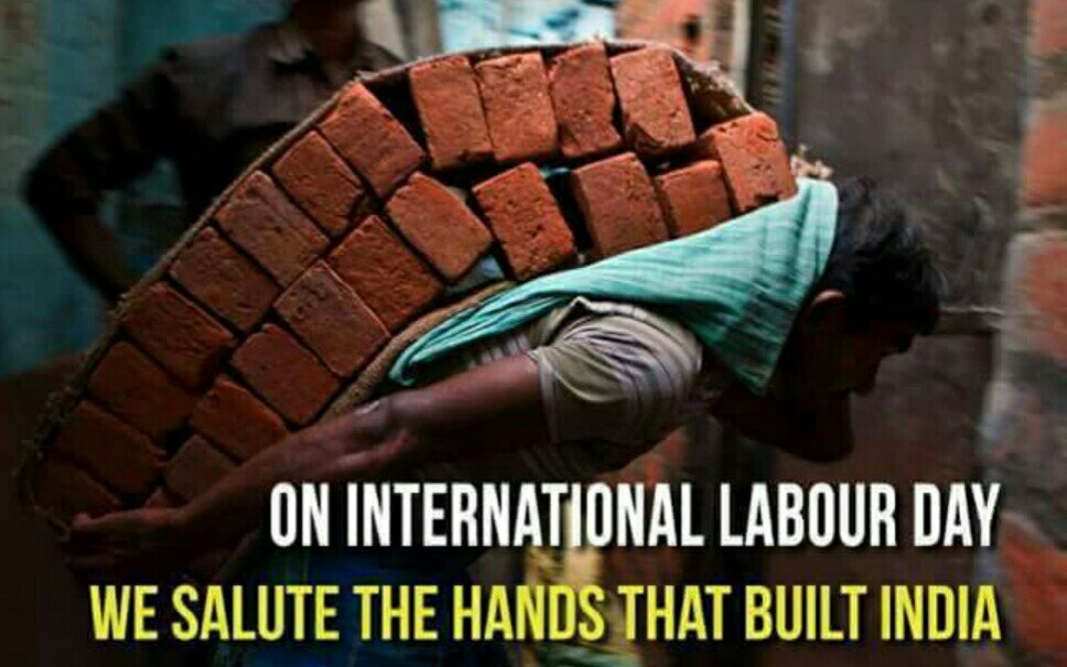 यह मेहनत कश मजदूर नहीं अनमोल रत्न हैं भारत के..!
#WorldLabourDay #1May #LabourDay #MayDivas #MajdoorDivas