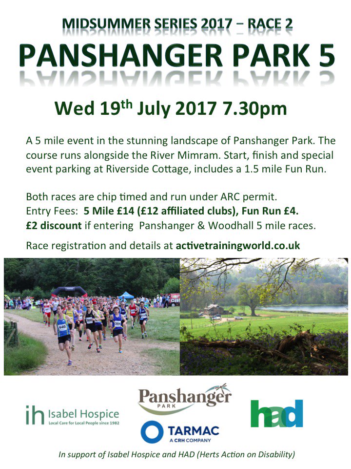 5 MILE Midsummer Series, back for a second year at Panshanger Park
flickr.com…/133809489@N…/sets/72157671388363445