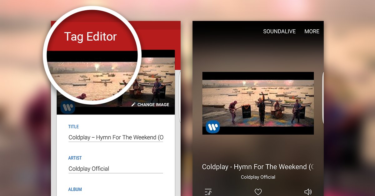 videoderandroid's tweet image. Tag Editor is here ! Now download cover photo, artist and album name with the songs you download #Videoder v12.4