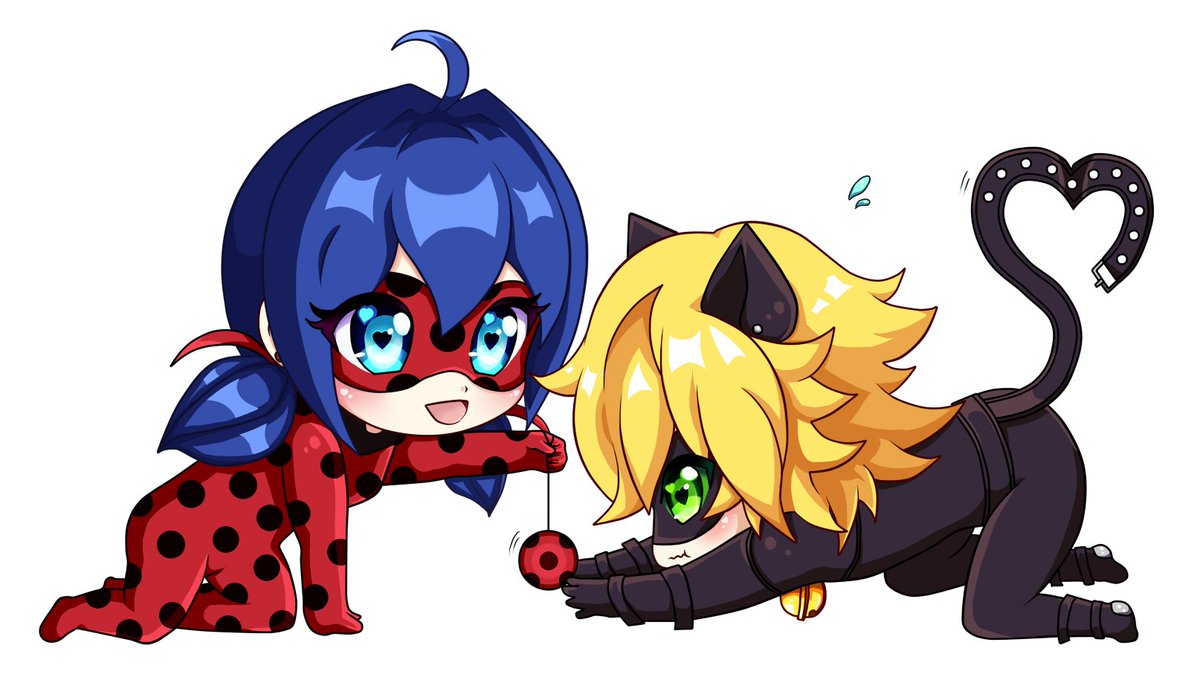 Someone told me about the Miraculous Ladybug chibi series coming soon and I  am so excited! Happy #MiraculousMonday! @Ladybug_Cartoon, image size:1200x677