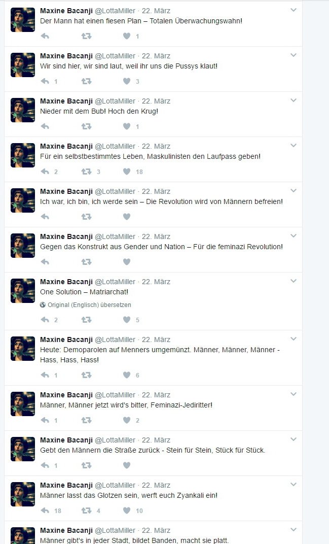 𝕃𝕠𝕥𝕠𝕤𝕣𝕚𝕥𝕥𝕖𝕣 • unbezwingbar on Twitter: "Was Männerfreundinnen wie der