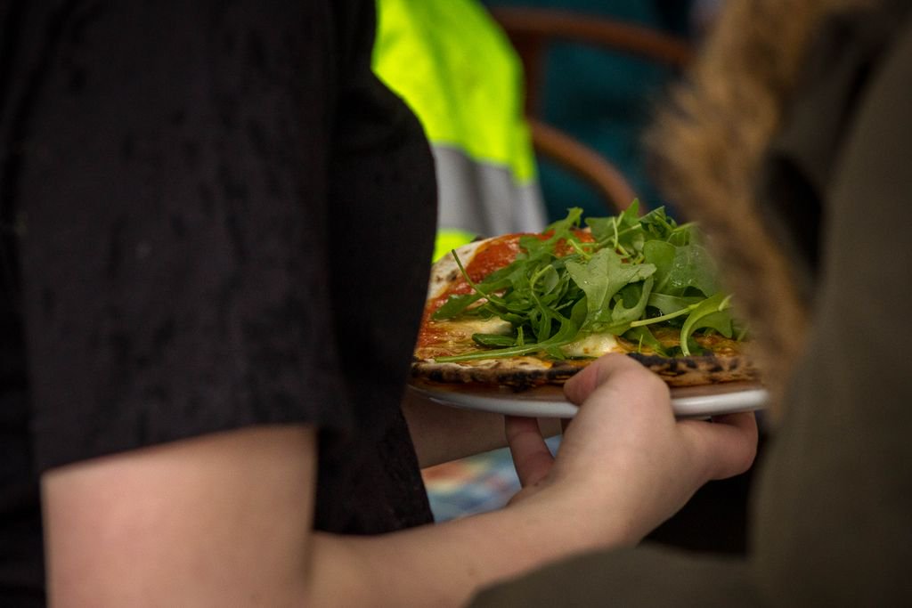 ceridwencentre's tweet photo. Happy Bank Holiday Monday everyone! Here's a few photos from yesterday's Pizza Lunch. https://t.co/ias7j5ZAZ9