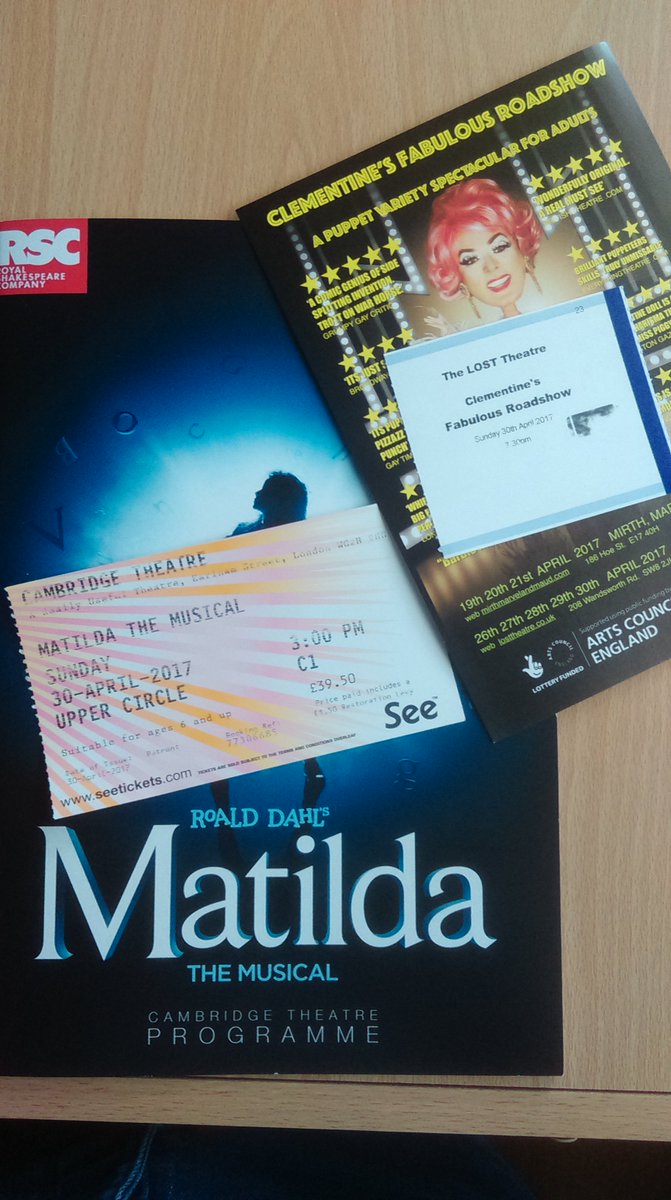 Conceptual_Arts's tweet image. Always great when your midday production meeting allows you time to fit in two shows while in London :D @LOSTTheatre