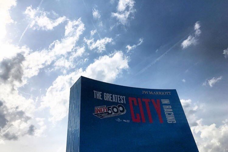 Hello, May. We're ready for you. #GreatestCityInRacing #LoveIndy 🏁