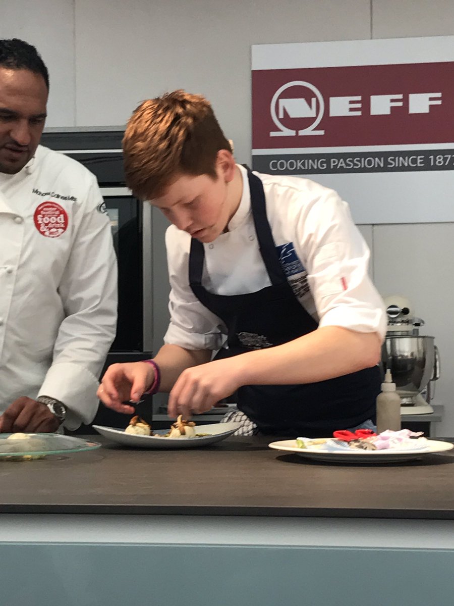 <a href="/Ethanclarke13/">Ethan clarke</a> amazing demo chef!  <a href="/SWChefComp/">SWChefComp</a> <a href="/ExeterFoodFest/">Exeter Food Festival</a>