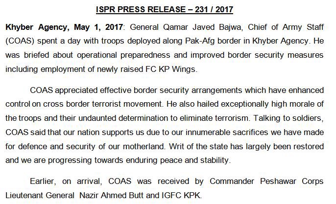 DG ISPR tweet media