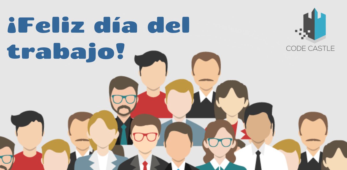codecastlesv's tweet image. Hoy es el día en el que se conmemora ese esfuerzo y dedicación de todos los trabajadores💪 ¡Feliz día del trabajo! #codecastle #diadeltrabajo