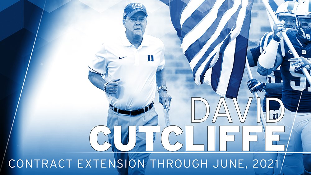 Duke Football (@dukefootball) on Twitter photo Our thoughts on having <a href="/DavidCutcliffe/">DAVID CUTCLIFFE</a> on our sidelines through the 2020 season: š š šŖ š
goduke.us/CutcliffeExten⦠Our thoughts on having <a href="/DavidCutcliffe/">DAVID CUTCLIFFE</a> on our sidelines through the 2020 season: š š šŖ š
goduke.us/CutcliffeExtenā¦