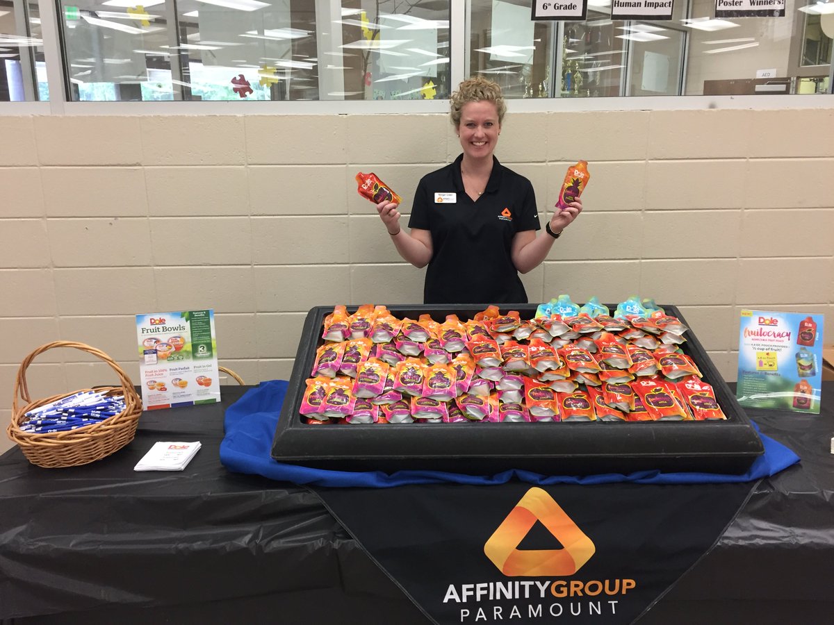 AGParamount's tweet photo. We had lots of fun at Dole Day in Alabama last week! @DoleSunshine #brokerdash Morgan Green - Pelham City, Affinity Group Paramount https://t.co/OmXyATSVxw