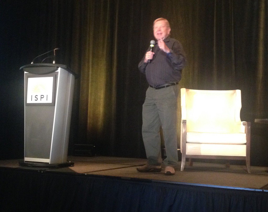 ispimontreal's tweet photo. Remain solution neutral says Roger Addison #ISPI2017 #performanceEssentials https://t.co/X6jYzPVef7