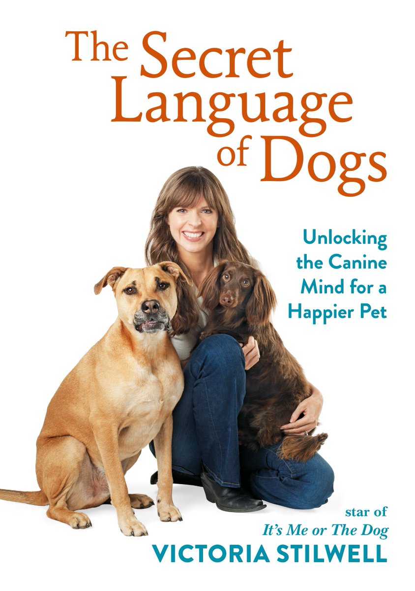 VictoriaS's tweet photo. Nearly here! The UK version of The Secret Language of Dogs, available in the UK May 4th. And with a pit bull mix on the cover :) Pls RT https://t.co/tKVaewViWi
