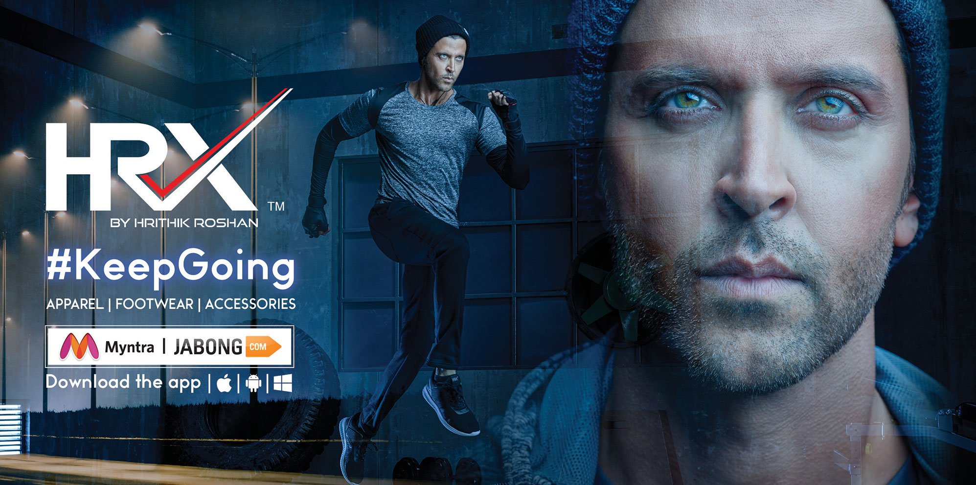 HrithikRules.com en X: 3 - HQ Print ads of #Hrithik's new #HRX campaign  #KeepGoing  / X