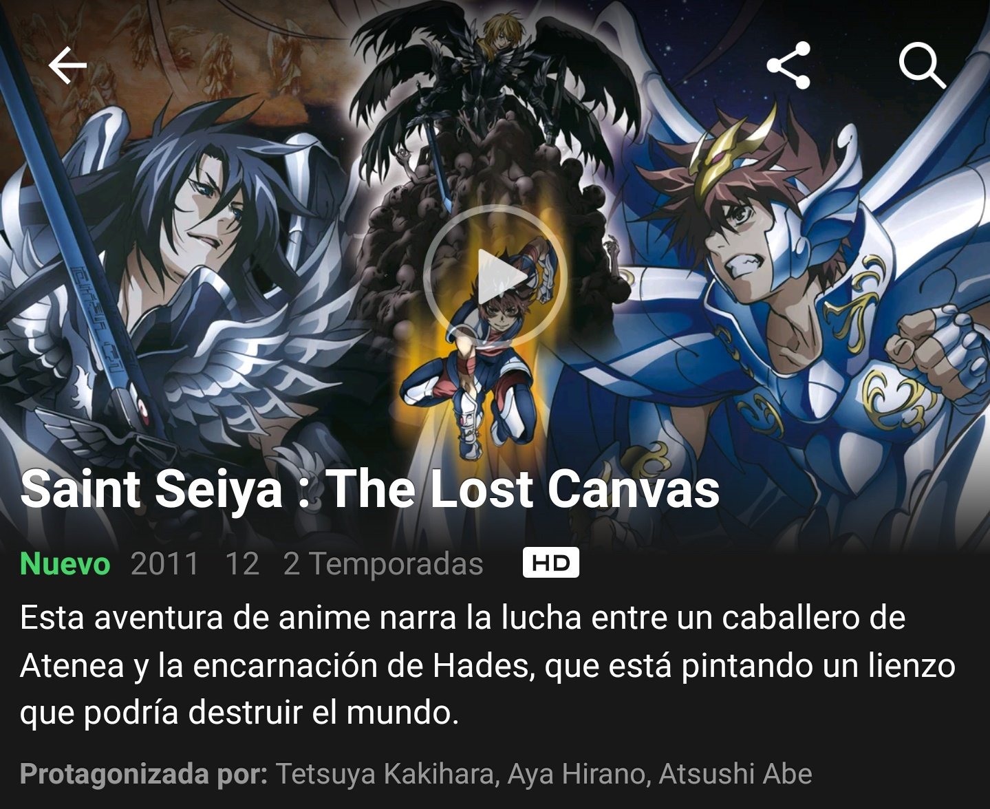  'Cavaleiros do Zodíaco: Lost Canvas' chega ao Netflix