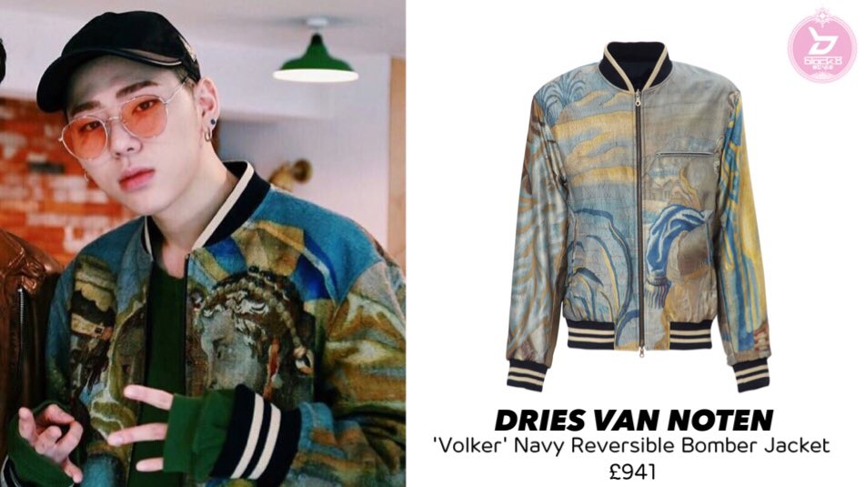 dries van noten reversible bomber jacket