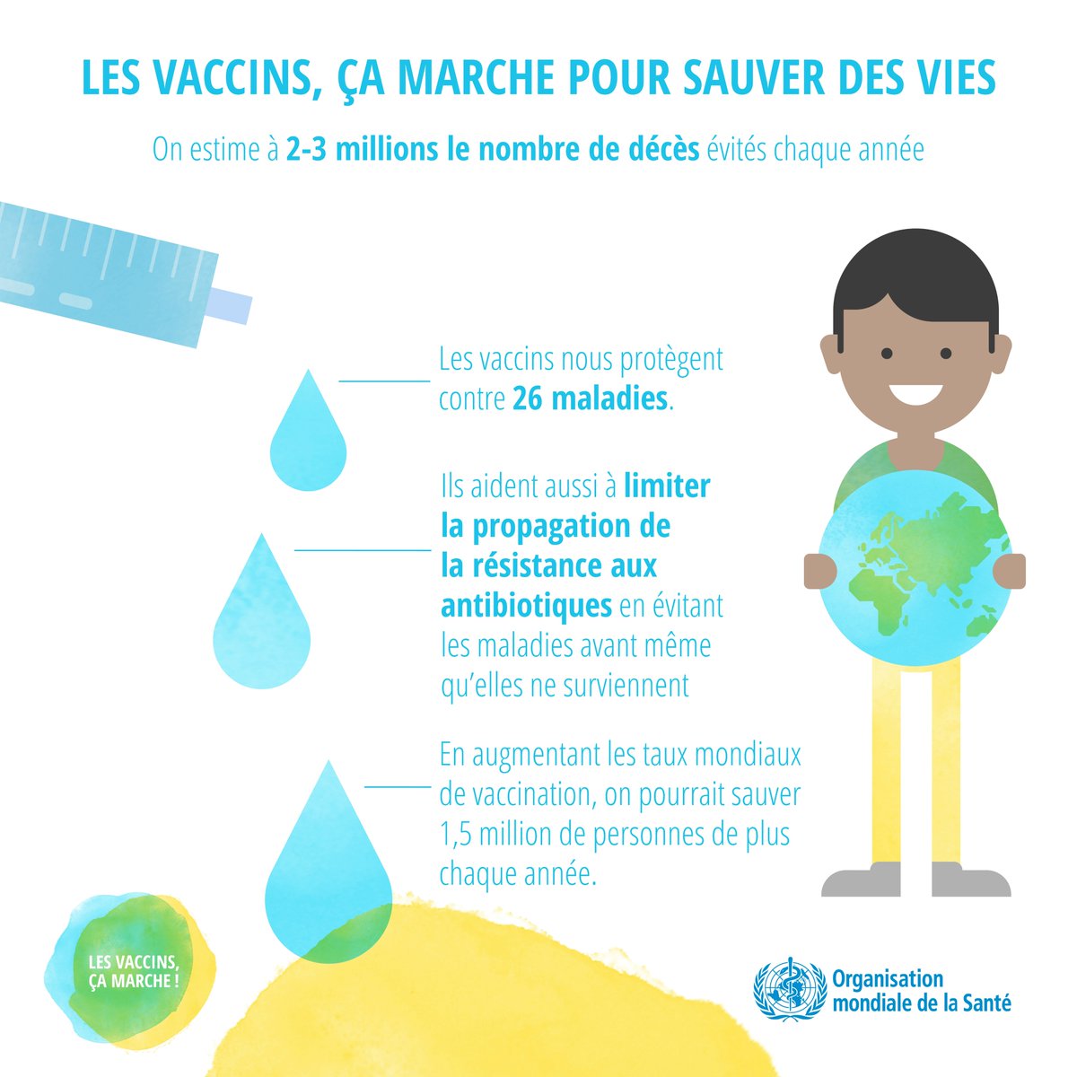 C’est la semaine mondiale de la #vaccination! Les #vaccins, ça marche pour sauver des... ln.is/UaTd3 by #WHO via <a href="/c0nvey/">Convey</a>