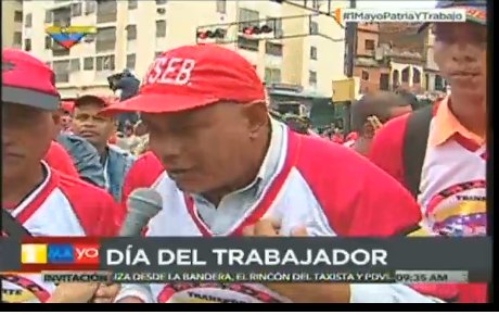 VTVcanal8's tweet photo. #EnVivo || #1MayoPatriaYTrabajo: Nosotros somos alegría, somos Paz, estamos llenos de amor ✊ https://t.co/KnZObRq87a