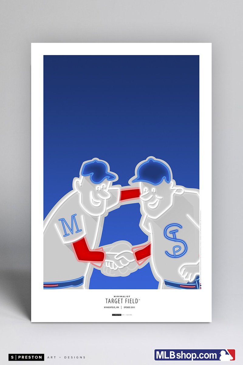 To help make up for no #MNTwins baseball today (😔), RT for a chance to win this Target Field poster (😄)! twinsbaseball.com/rules