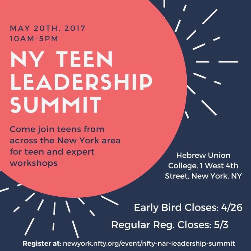 URJ_NETC's tweet image. Join @URJEisnerCamp @URJCraneLake @nfty for a day of leadership, learning, friends and fun! 
👉newyork.nfty.org/get-involved/e… #netc #nejewishteens