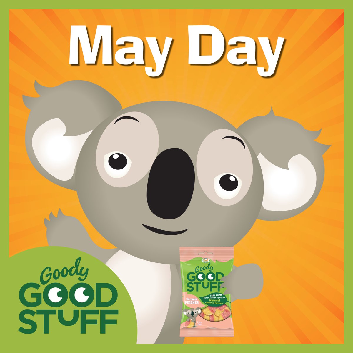 We LOVE bank holiday weekends and are going to celebrate by eating Goody Good Stuff treats. What are you doing today?