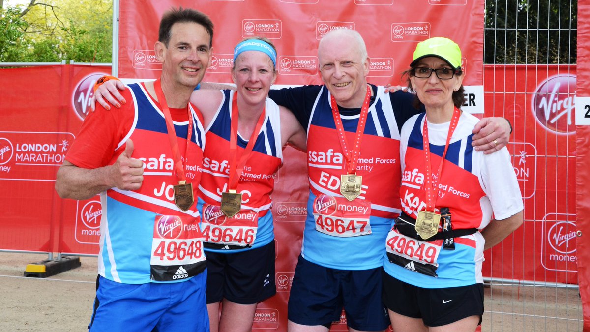 LM600SQN's tweet image. ONE WEEK ON. All members of the team are having a relaxing BH weekend after completing the #LondonMarathon and raising £12,975 for @SSAFA